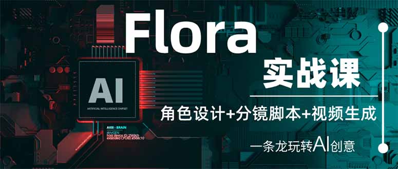 (14225期)Flora实战课:角色设计+分镜脚本+视频生成,一条龙玩转AI创意-创客岛