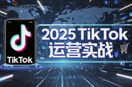 2025TikTok电商运营,掌握TikTok店铺运营核心技巧,实现低成本高转化-创客岛