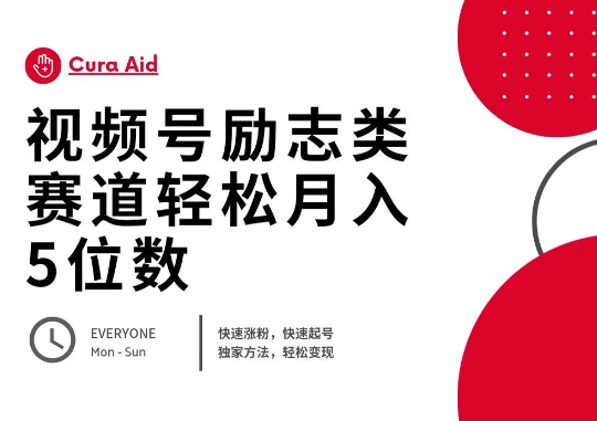 视频号励志类赛道快速涨粉500+，快速起号，轻松变现月入过W-创客岛